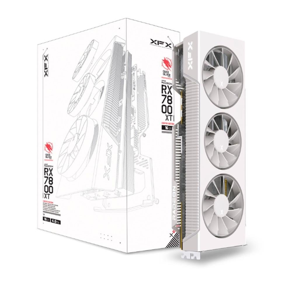 Placa de Vídeo XFX Qicksilver RX 7800 XT Magnetic Air 16GB - Preço e análise completa