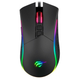 Mouse Gamer HAVIT HV-MS1001 RGB, 4800 DPI, 7 Botões