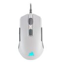 Mouse Gamer Corsair M55 Pro, RGB, 8 Botões, 12400DPI, Branco na Amazon